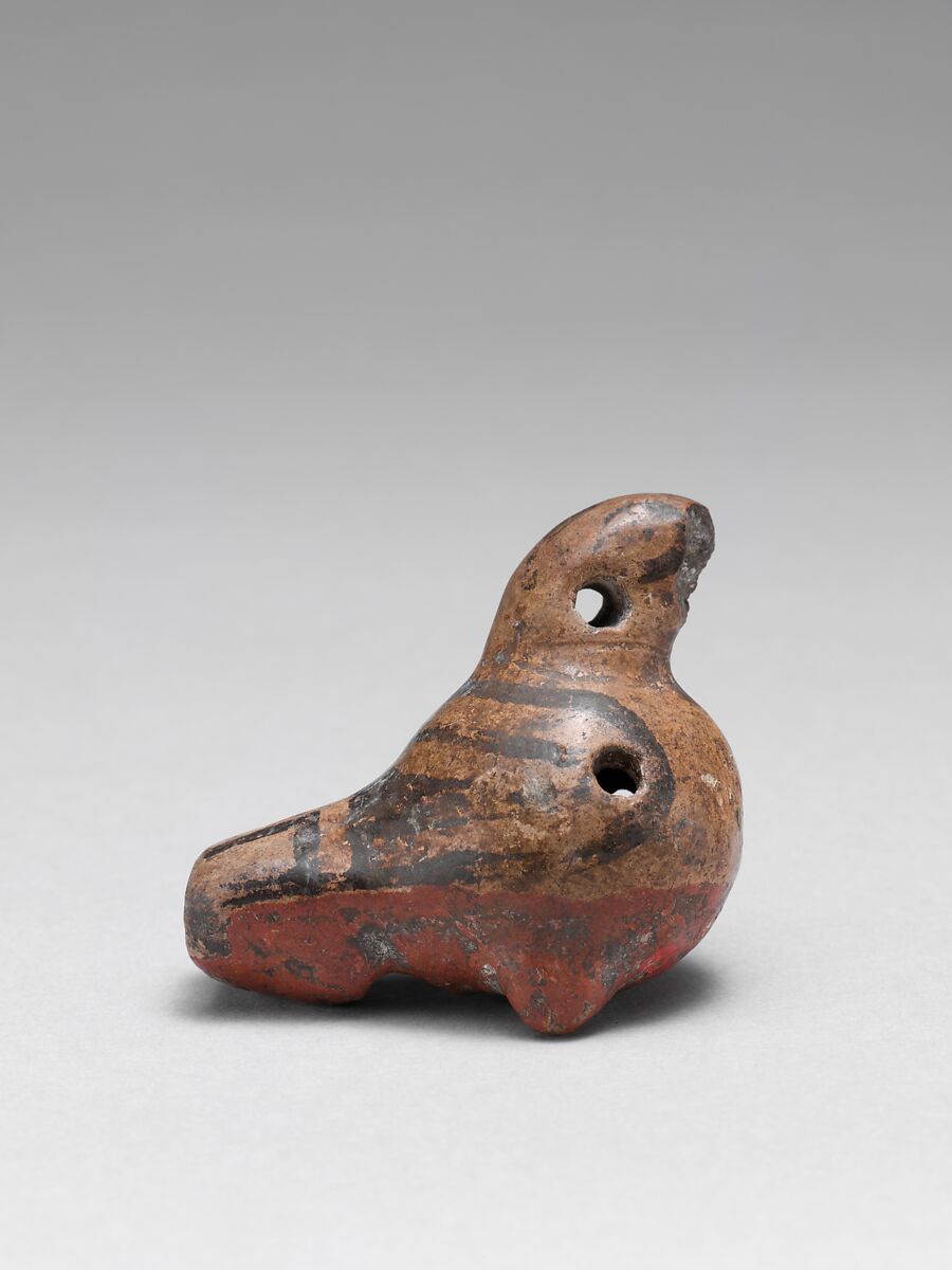 Pottery Whistle, Clay, Costa Rican 