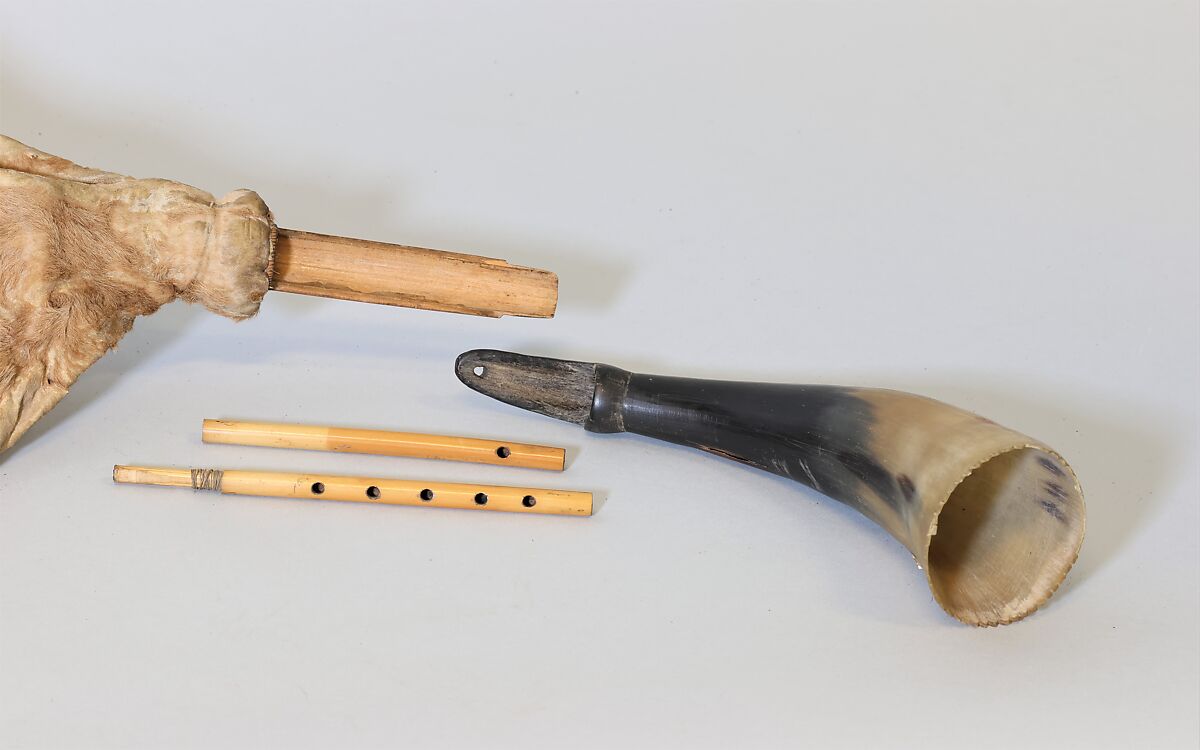 Żaqq, Cane, animal skin, cattle horn, Maltese