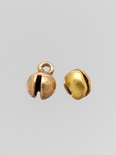 Crotal Bells, Gold, Costa Rican 