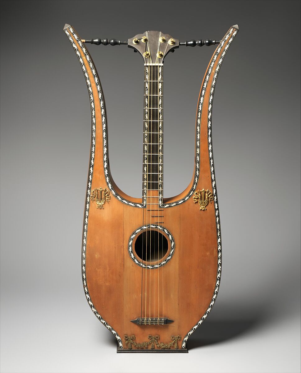 Guitare-lyre  Musées d'art et d'histoire de Genève