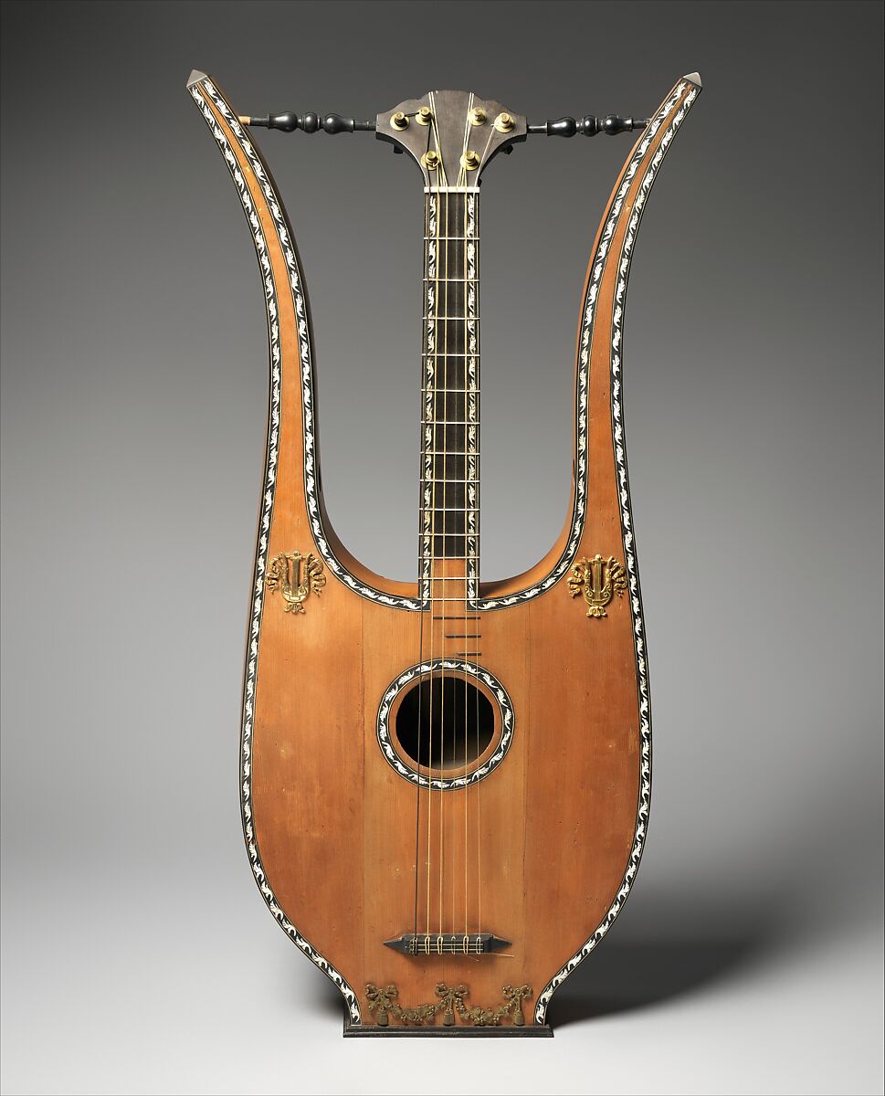 Lyre Guitar French The Metropolitan Museum Of Art