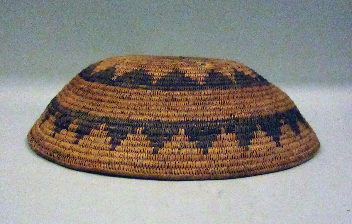 Tsa Yanshtqi (basket drum), willow, fiber, Native American (Navaho)