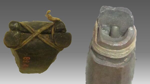 Reed Pipe, wood, horn, metal, Native American (Skittagetan, Haida probably )