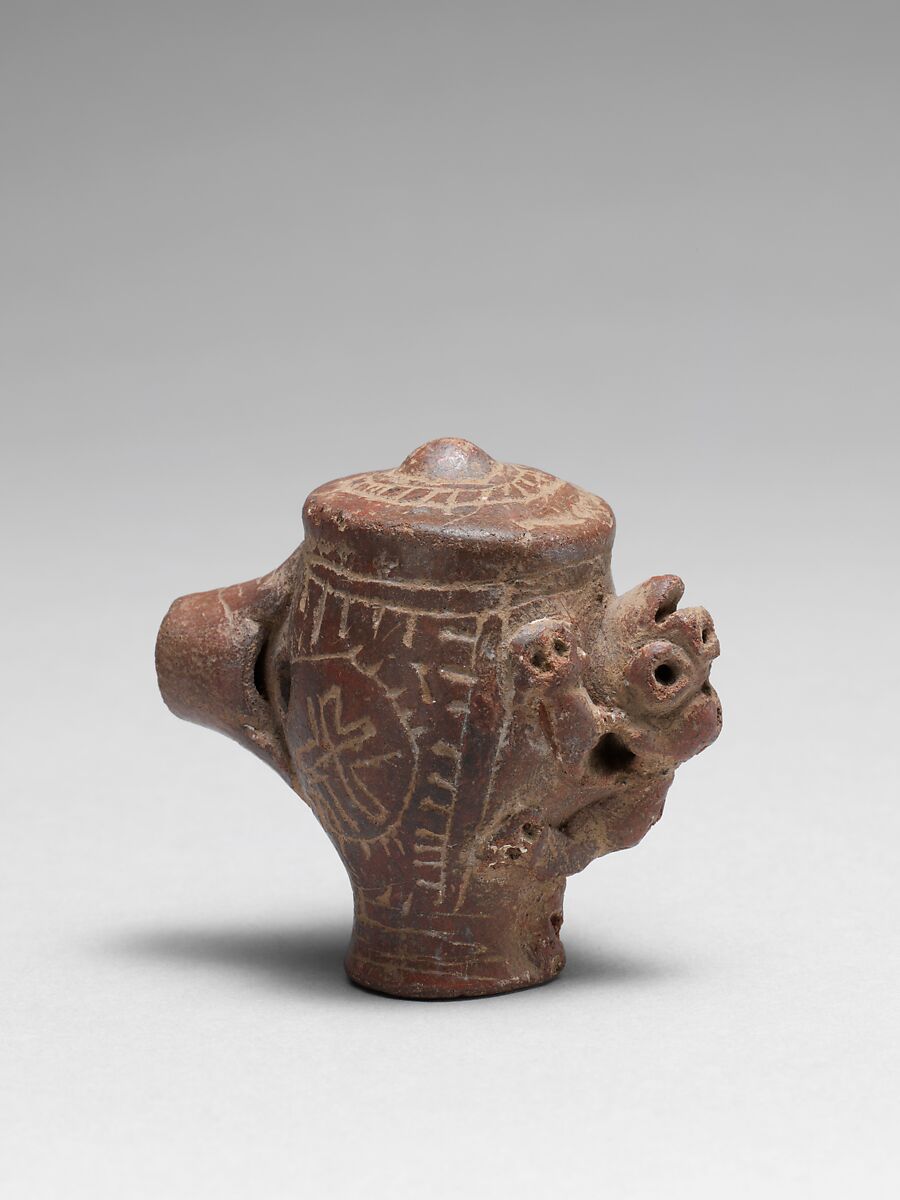 Pottery Whistle, Clay, Costa Rican 