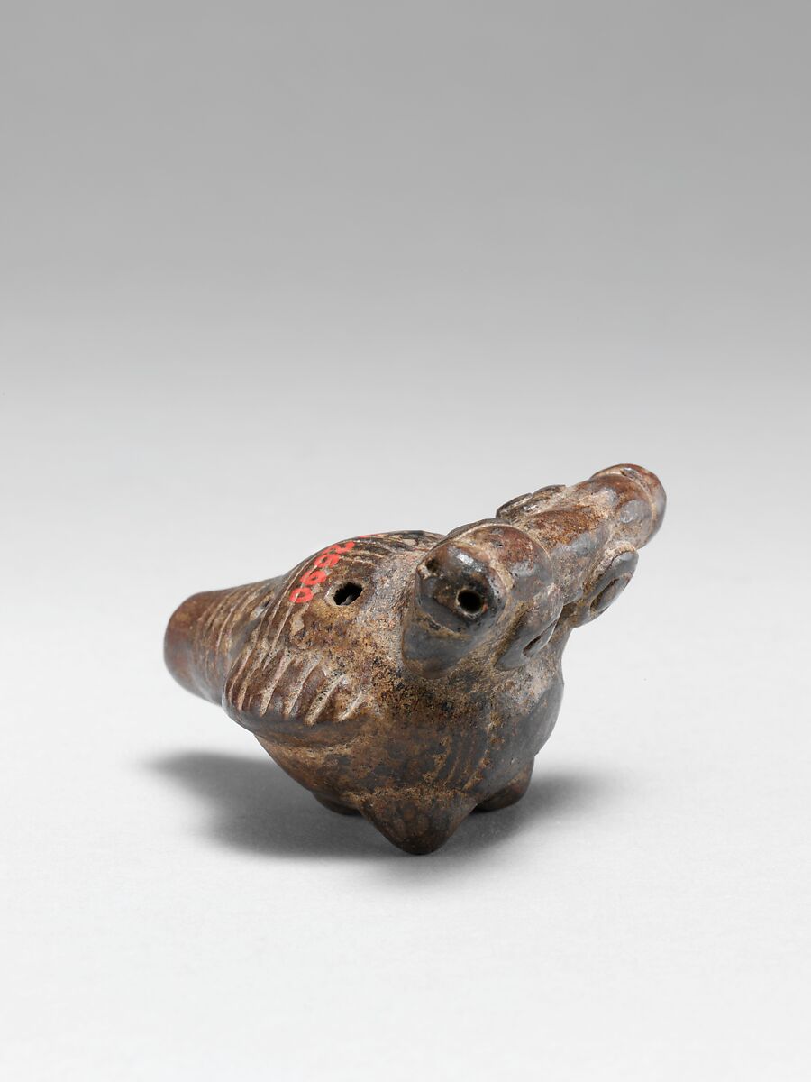 Pottery Whistle, Clay, Costa Rican