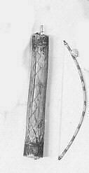 Tsii' Edo' Ai (Apache Fiddle), Wood, sinew, horsehair, Native American (Apache)