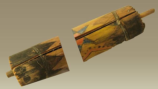 Tsii' Edo' Ai (Apache Fiddle), Wood, sinew, horsehair, Native American (Apache)