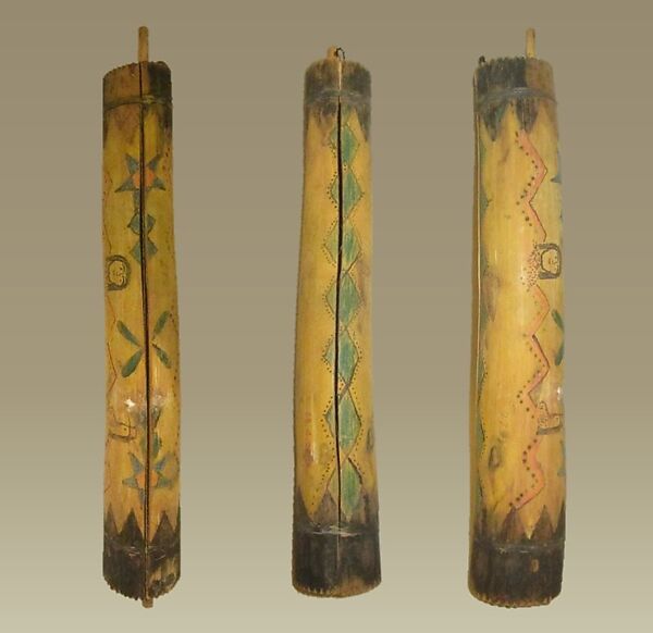 Tsii' Edo' Ai (Apache Fiddle), Wood, sinew, horsehair, Native American (Apache)