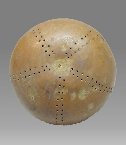 Rattle, Gourd, wood, pebbles, Native American (Pima)