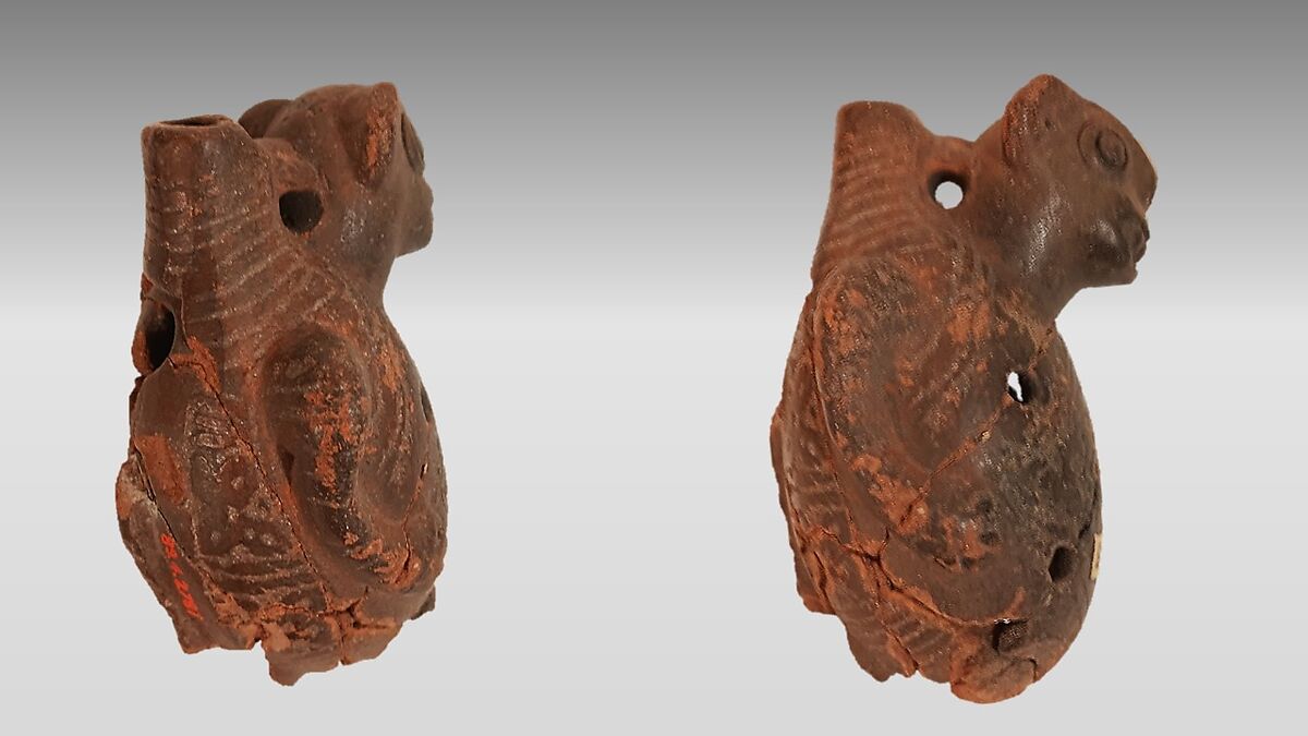 Pottery Whistle, Pottery, Costa Rican