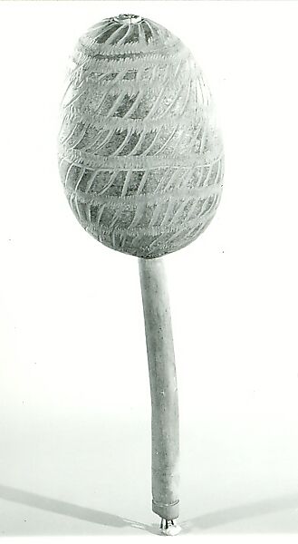 Maraca (gourd rattle), Gourd, Native American (Puerto Rico)