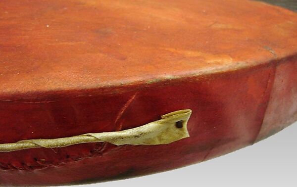 Frame Drum, Ojibway, wood, hide, Native American (Ojibwa)