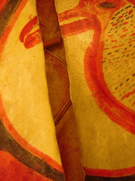 Frame Drum, Ojibway, wood, hide, Native American (Ojibwa)