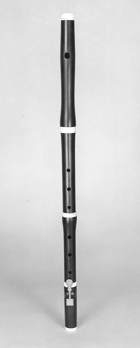 Transverse Flute in D, Buhner &amp; Keller, wood, ivory, French 