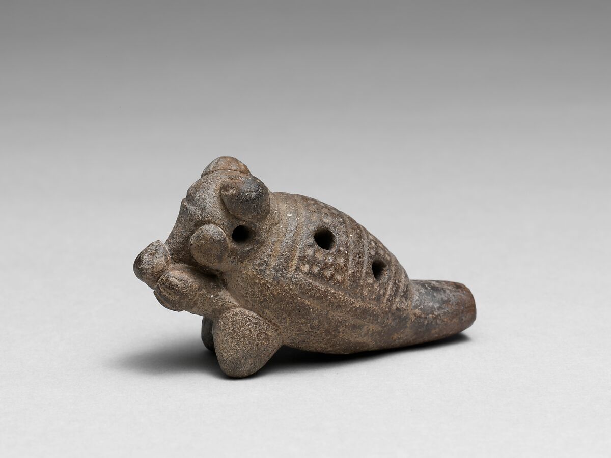 Pottery Whistle, Clay, Costa Rican 