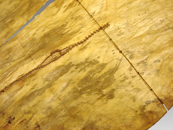 Frame Drum, Chippewa Tribe (Algonquin family), wood, skin, cord, Native American (Chippewa)