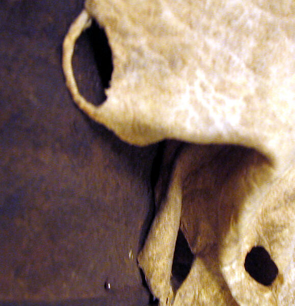 Drum, Metal, skin, wood, Native American (Navaho)