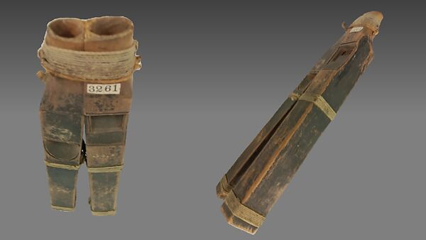 Double Whistle, wood, resin, fishline, Native American (Northwest Coast)