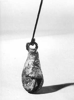 Tzilinilli (crotal bell), Copper, Mexican 