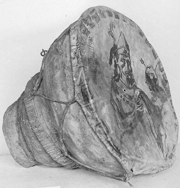 Huitzilopochtli, Wood (palm), skin, Native American (Mexican)