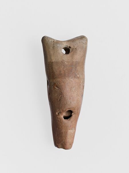 Pottery Whistle, Clay, Peruvian 
