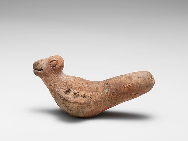 Pottery Whistle, Clay, Peruvian 