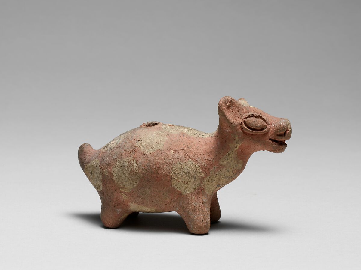Pottery Whistle, Clay, Peruvian 