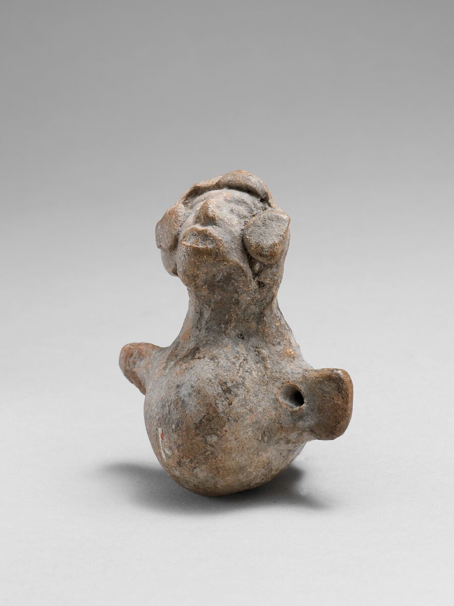 Pottery Whistle, Clay, Mexican 