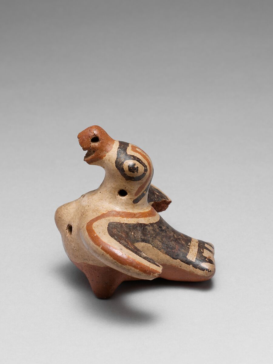 Pottery Whistle, Clay, Costa Rican 