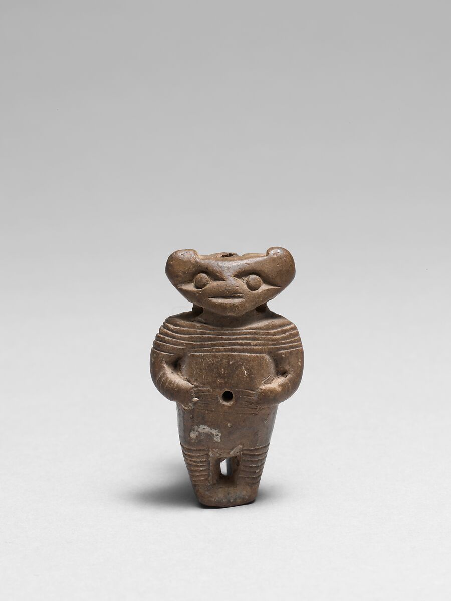 Pottery Whistle, Clay, probably Tairona 