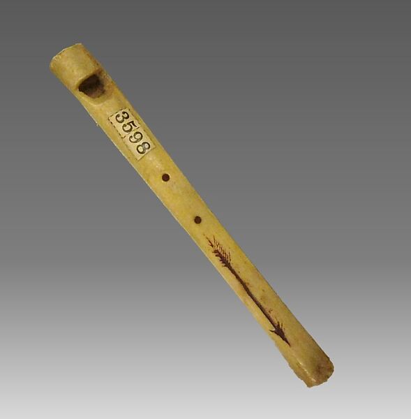 Bone whistle | Native American (Sioux, possibly) | The Metropolitan ...