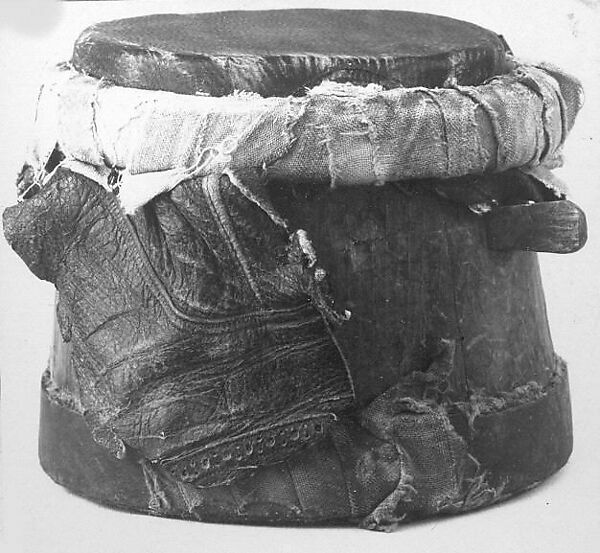 Ka'Nohko'Wah, Wood, leather, cloth, iron, Native American (Seneca)