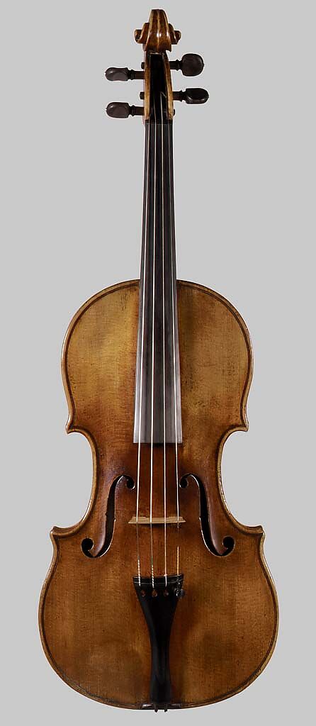 "Francesca" Violin, Antonio Stradivari (Italian, Cremona 1644–1737 Cremona), Maple, spruce, ebony, mother of pearl, Italian (Cremona)