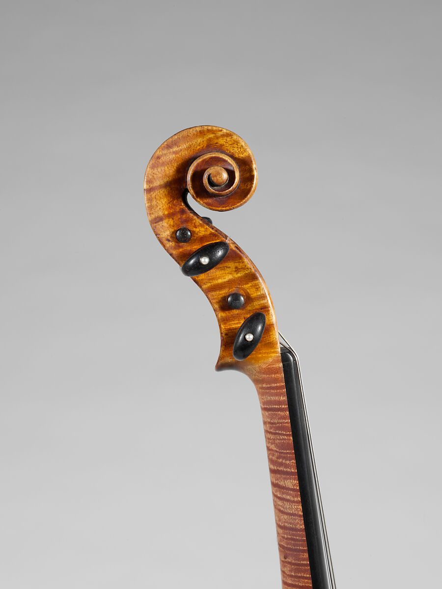 "Francesca" Violin, Antonio Stradivari (Italian, Cremona 1644–1737 Cremona), Maple, spruce, ebony, mother of pearl, Italian (Cremona)