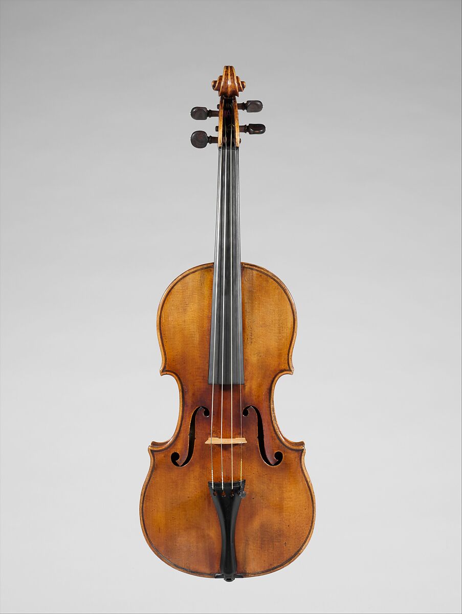 "The Francesca" Violin, Antonio Stradivari (Italian, Cremona 1644–1737 Cremona), Maple, spruce, ebony, mother of pearl, Italian (Cremona) 