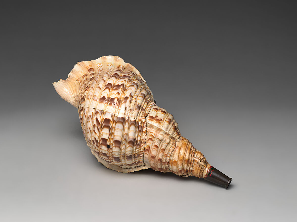 Hora, Shell, metal, Japanese