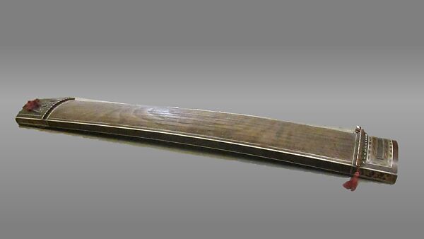 Koto  (箏), Woods, ivory, silk, metal, lacquer, bone, Japanese
