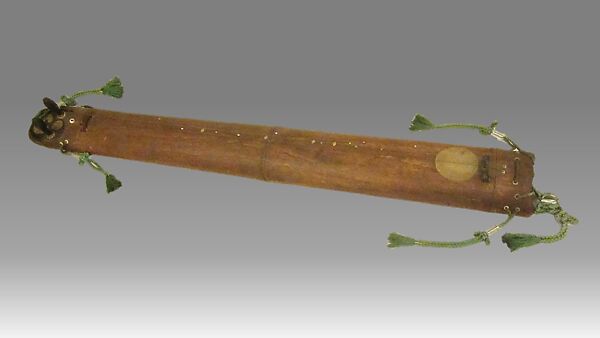 Nigenkin ( 二弦 琴 ), Reed, wood, Japanese