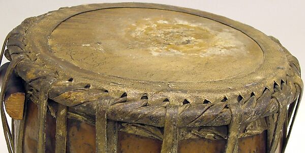 Baya, Wood, copper, skin, leather, Indian