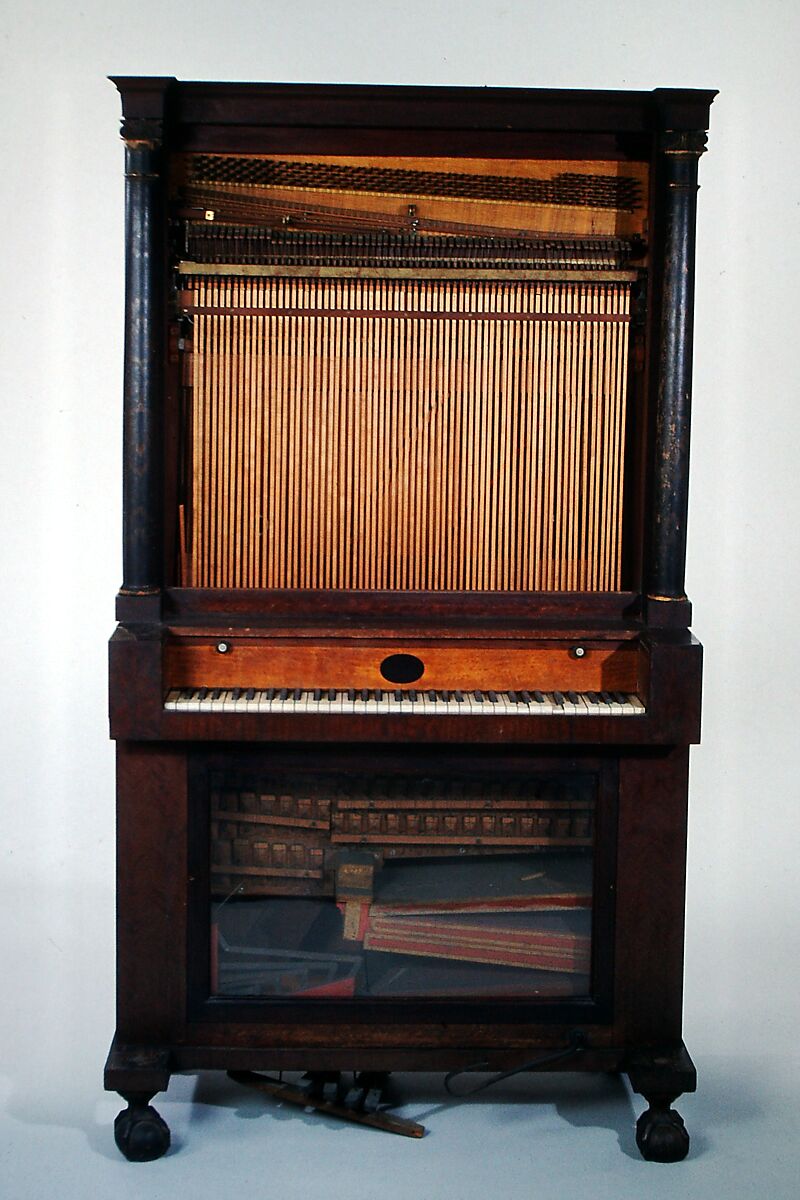 Chamber Organ, Attributed to George Clisbee (American, Marlborough, Massachusetts 1828–1885 Marlborough), Wood, various materials, American