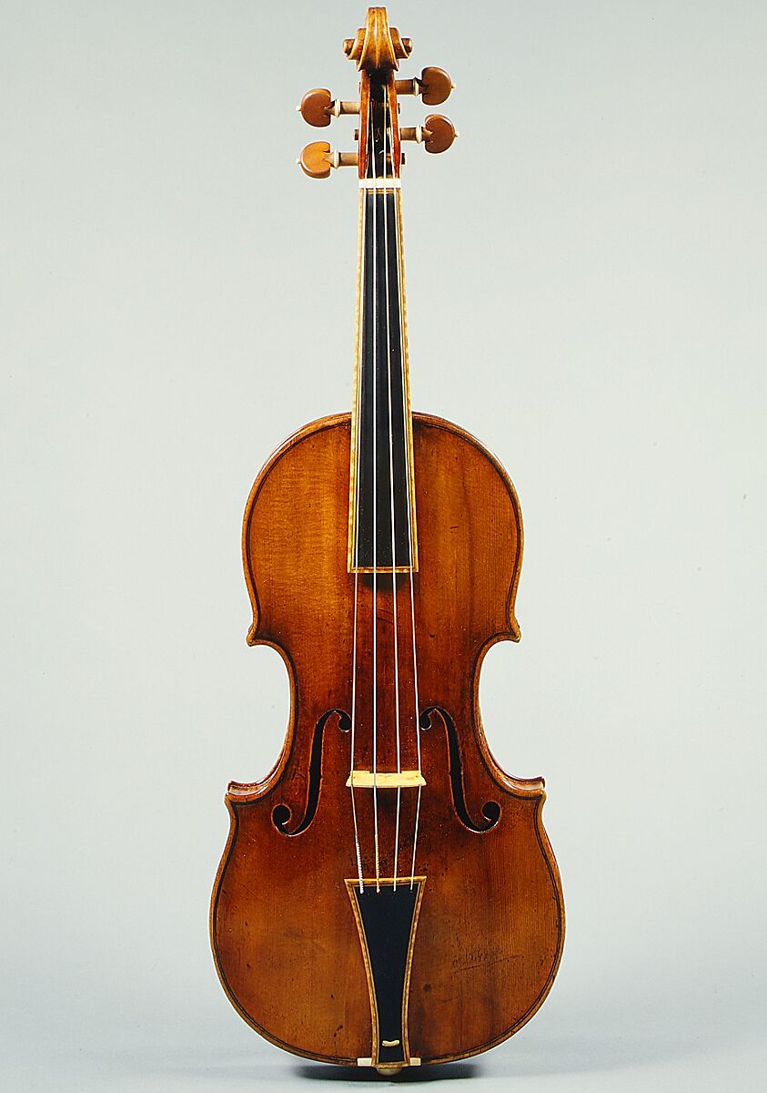 "Gould" Violin, Antonio Stradivari (Italian, Cremona 1644–1737 Cremona), Maple, spruce, ebony, Italian (Cremona)