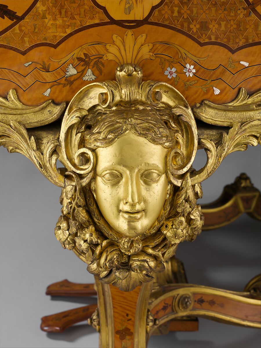 Grand Pianoforte, Érard (French, ca. 1780–1959)  , made in London, Satinwood veneer, oak, spruce, iron, steel, ebony, ivory, gilding, mother-of-pearl, holly, mahogany, burl walnut, tulipwood, silver wire, British