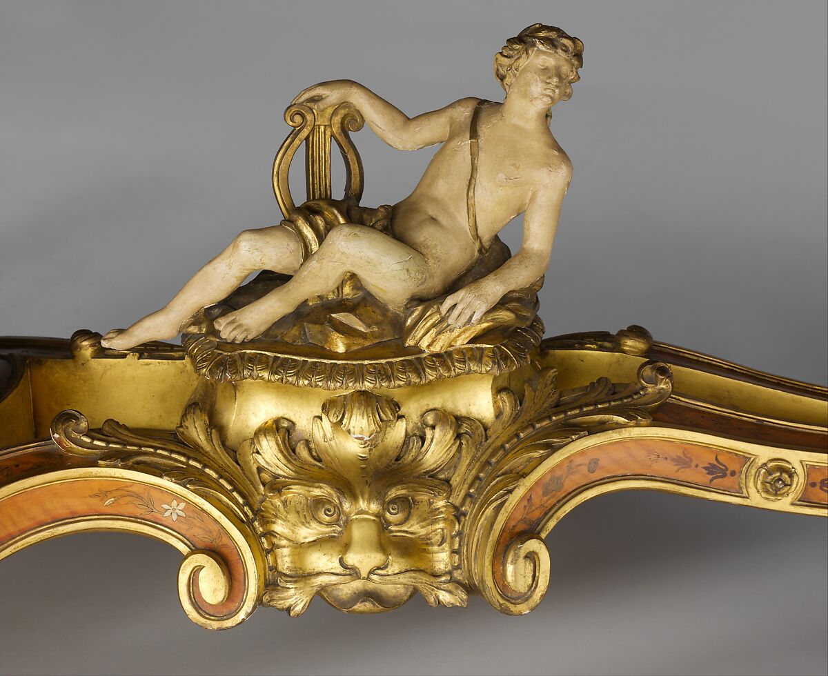 Grand Pianoforte, Érard (French, ca. 1780–1959)  , made in London, Satinwood veneer, oak, spruce, iron, steel, ebony, ivory, gilding, mother-of-pearl, holly, mahogany, burl walnut, tulipwood, silver wire, British