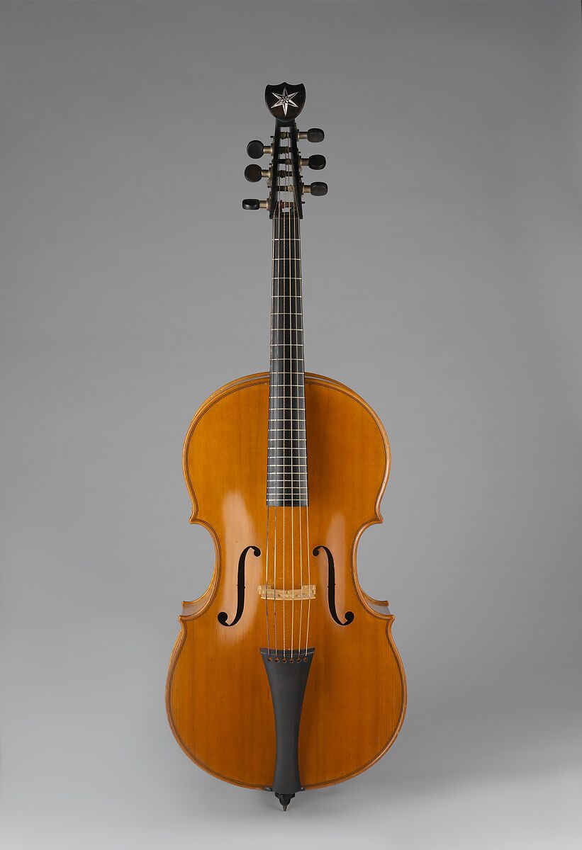 Arpeggione, Johann Georg Staufer, Wood, various materials, Austrian 