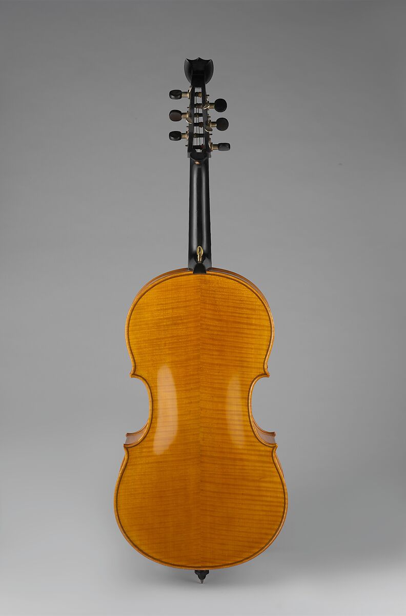 Arpeggione, Johann Georg Staufer, Wood, various materials, Austrian