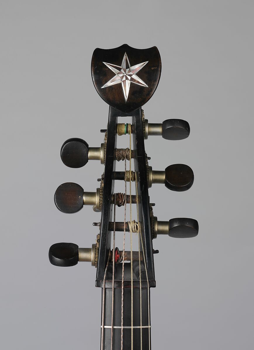Arpeggione, Johann Georg Staufer, Wood, various materials, Austrian