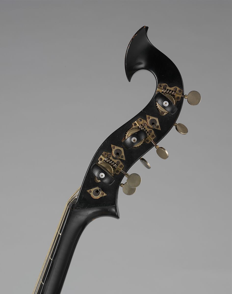 Arpeggione, Johann Georg Staufer, Wood, various materials, Austrian