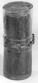 Drum, Wood, skin, probably Luba people 