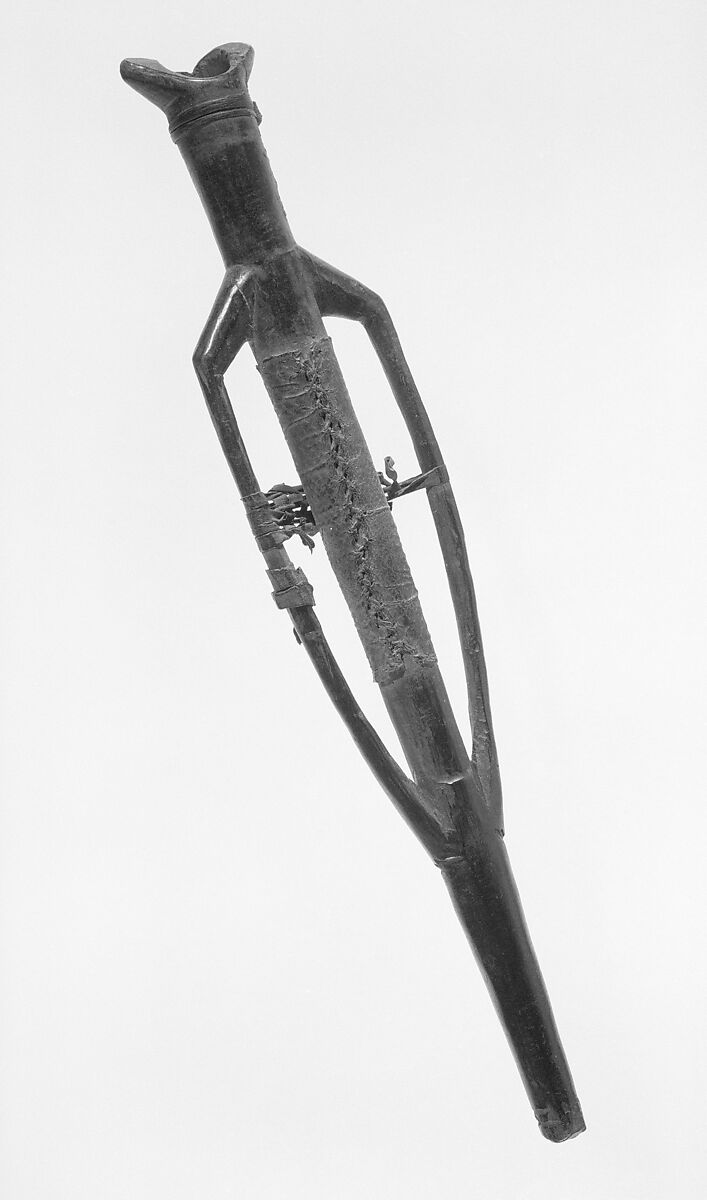 Whistle, Bobo Fing or Samo tribe, Wood, Burkinabe 