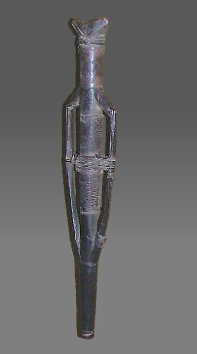 Whistle, Bobo Fing or Samo tribe, Wood, Burkinabe